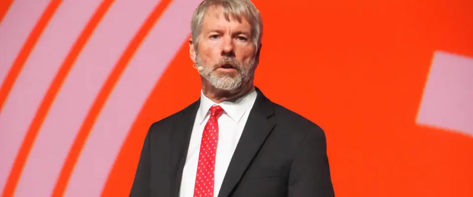 Saylor Doubles Down banner